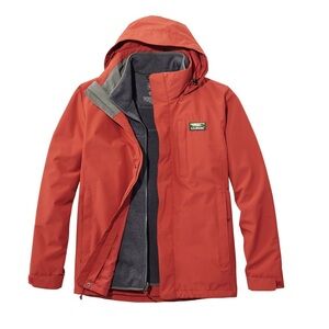 L.L. Bean Men's Red 3-in-1 jacket medium